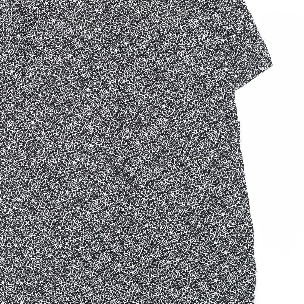 NEXT Womens Black Basic T-Shirt Size 14