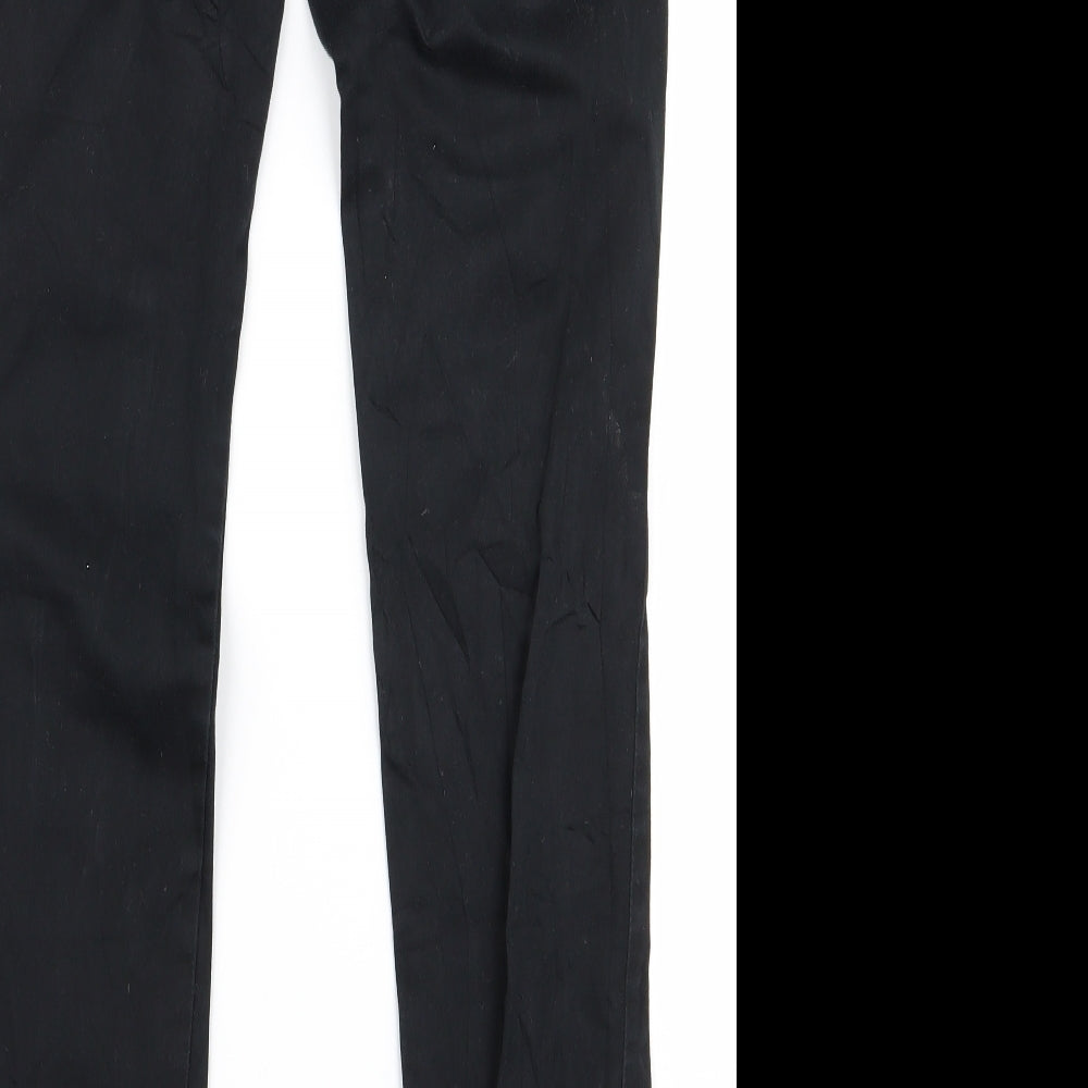 Only Womens Black Trousers Size 36 L28 in