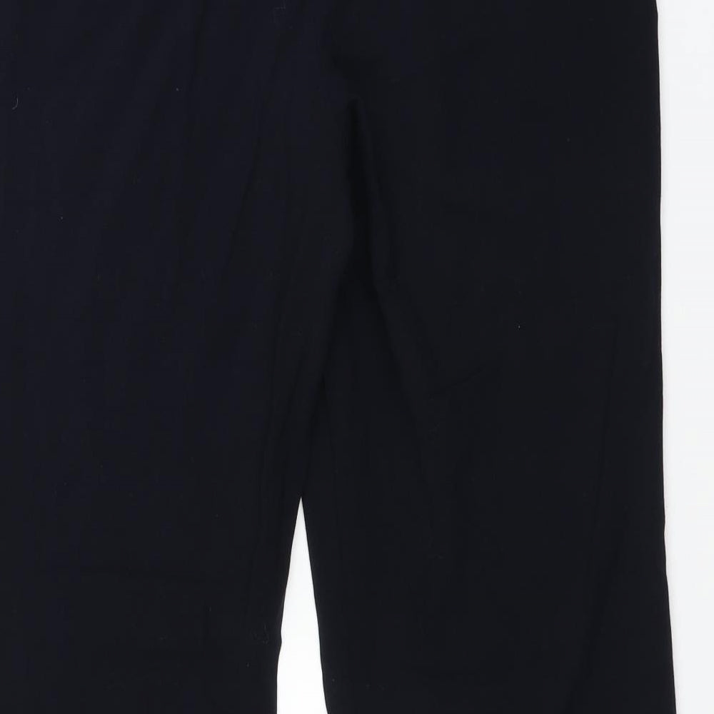 Marks and Spencer Womens Blue Trousers Size 10 L26 in