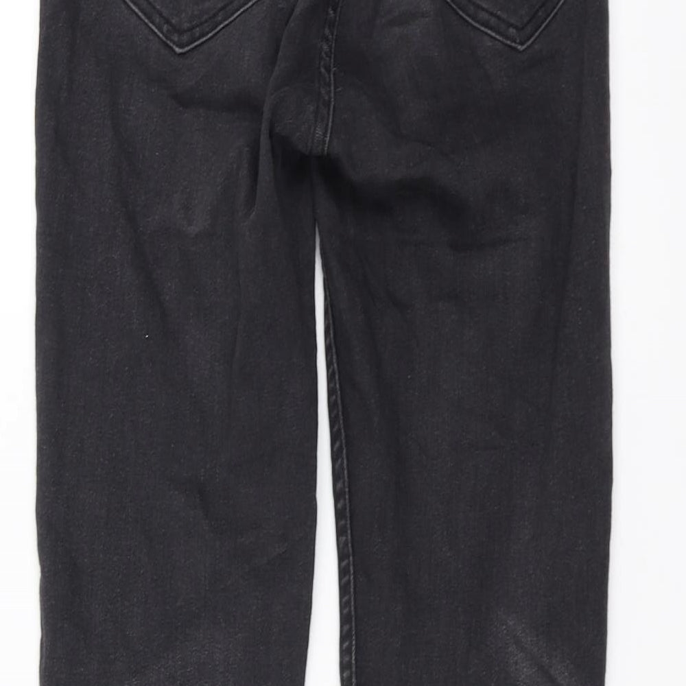 Preworn Womens Grey Denim Skinny Jeans Size 26 in L29 in