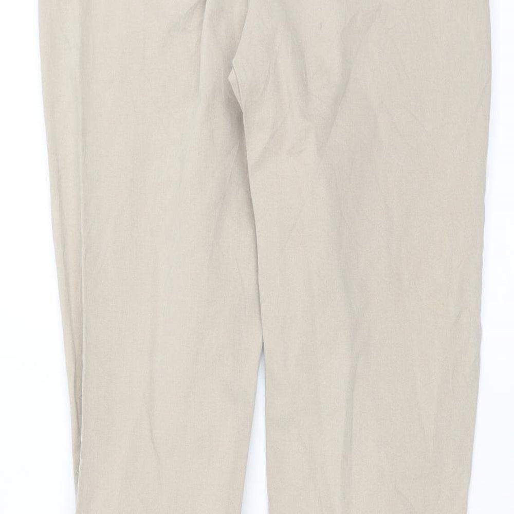 Damart Womens Beige Denim Jegging Jeans Size 10 L28 in