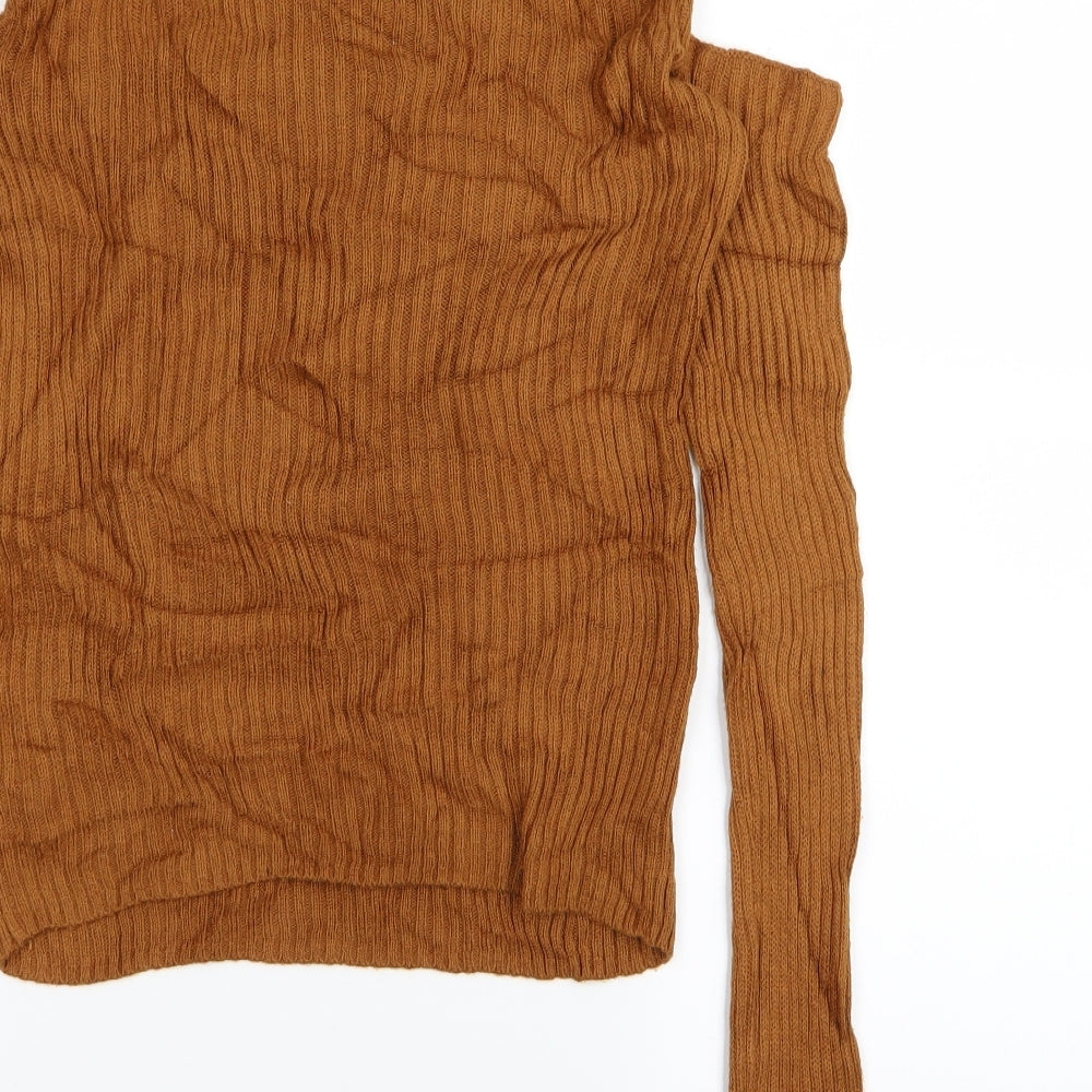 forever21 Womens Brown Pullover Jumper Size M