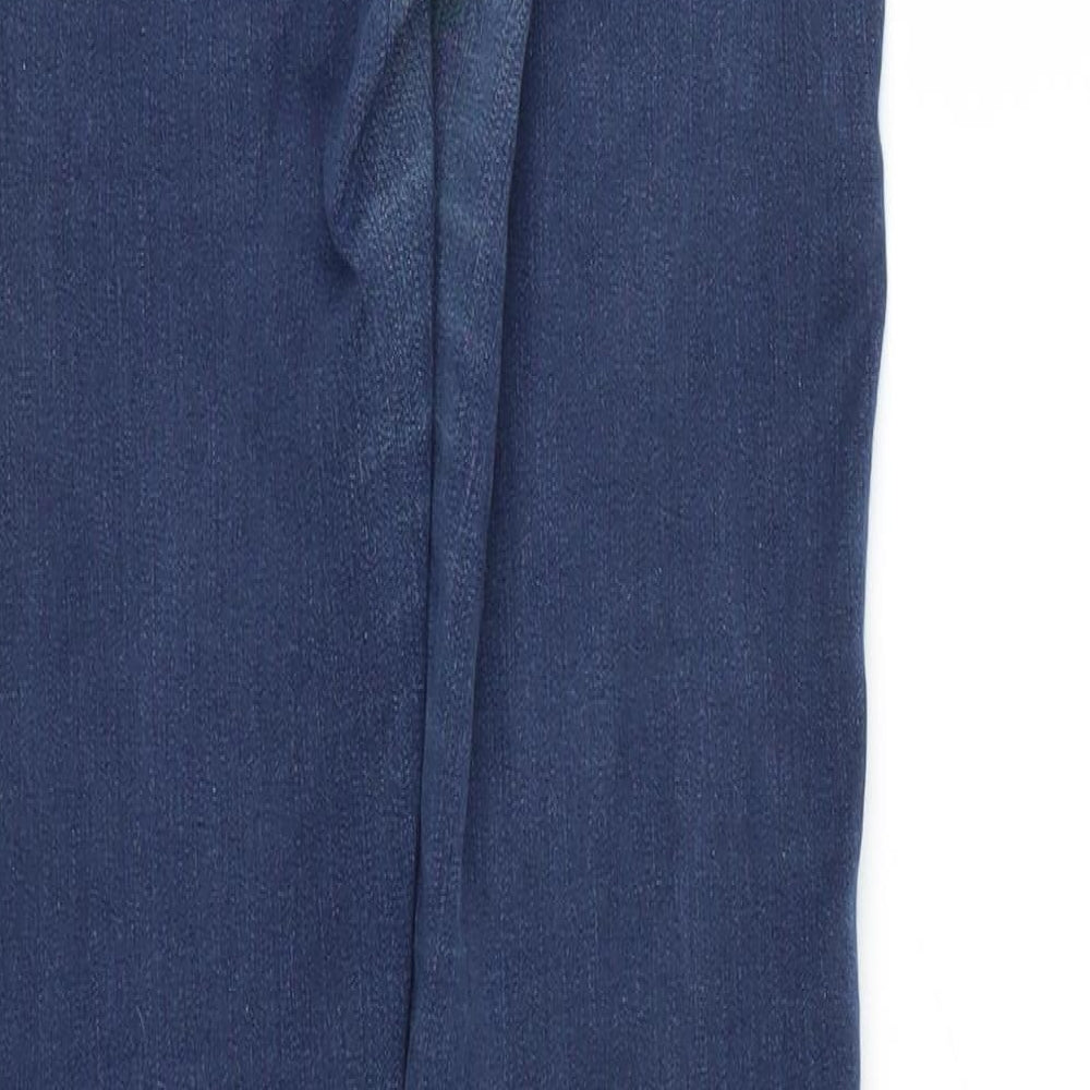 super skinny Womens Blue Skinny Jeans Size 8 L30 in