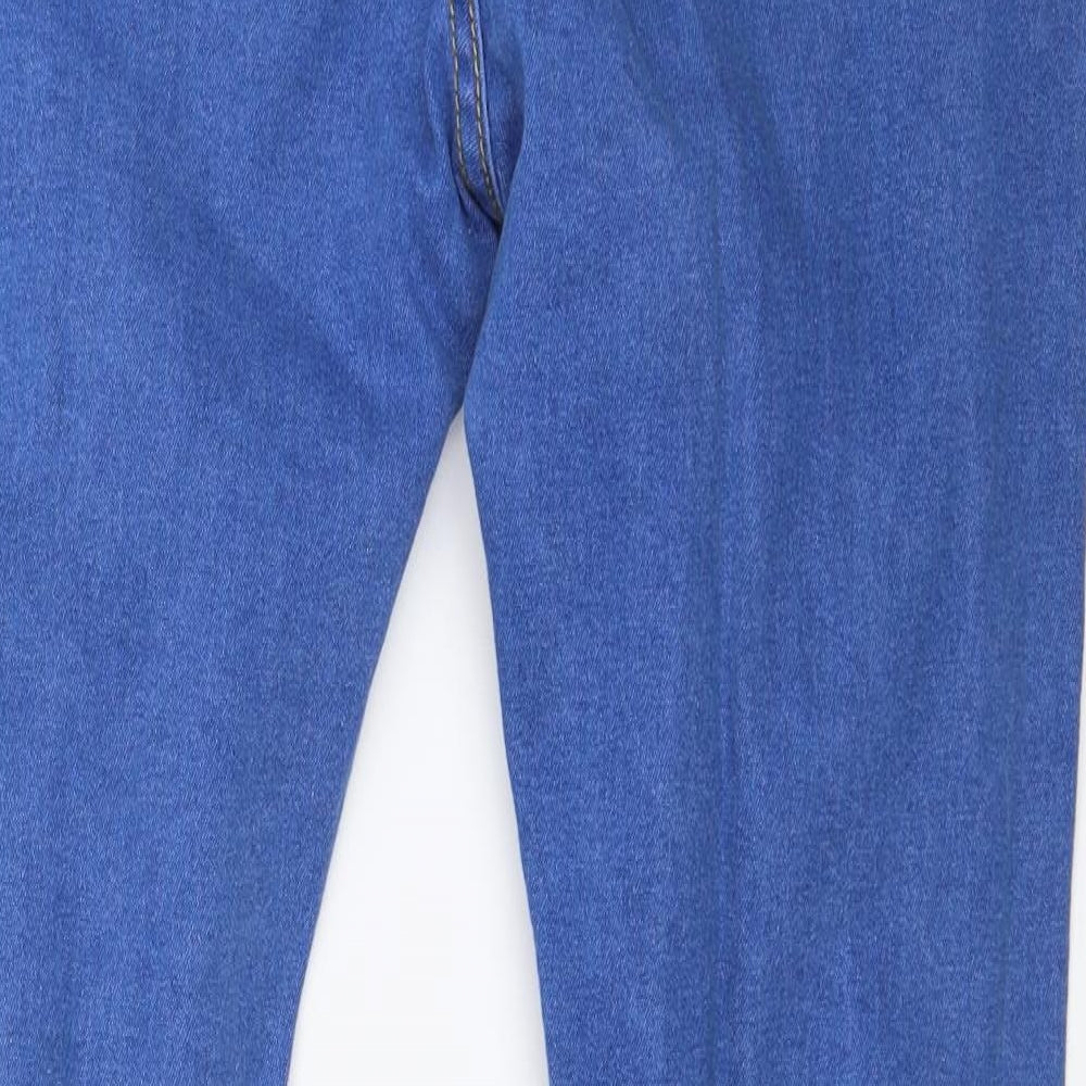 Preworn Womens Blue Denim Skinny Jeans Size 27 in L27 in