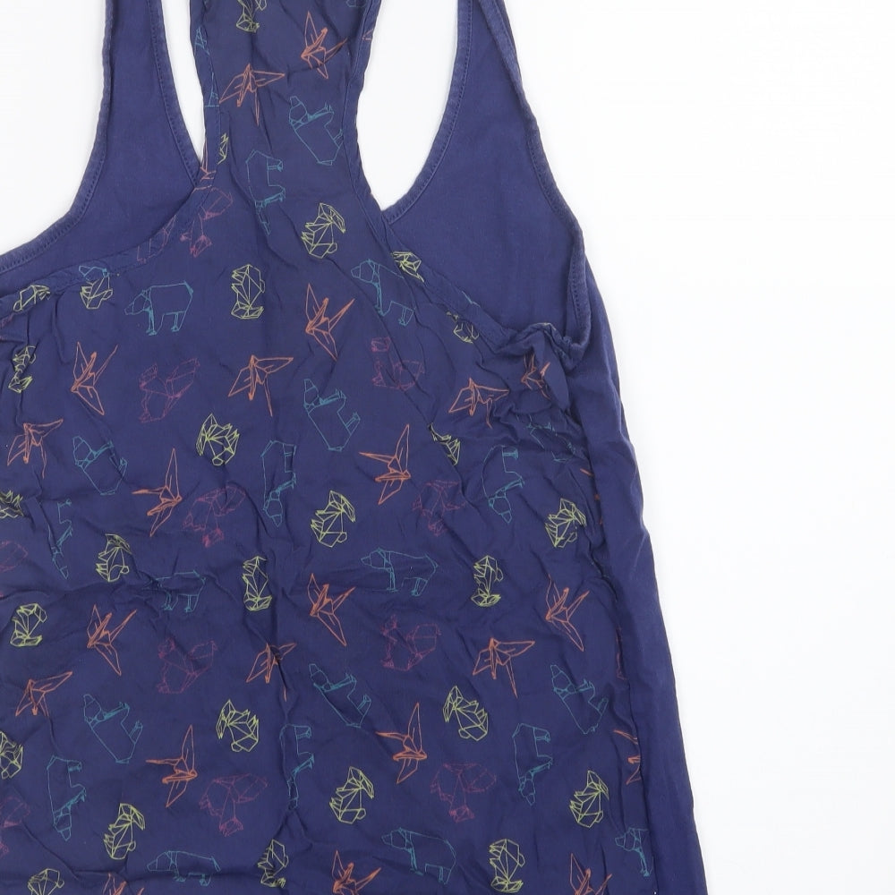 Preworn Womens Blue Basic Tank Size S