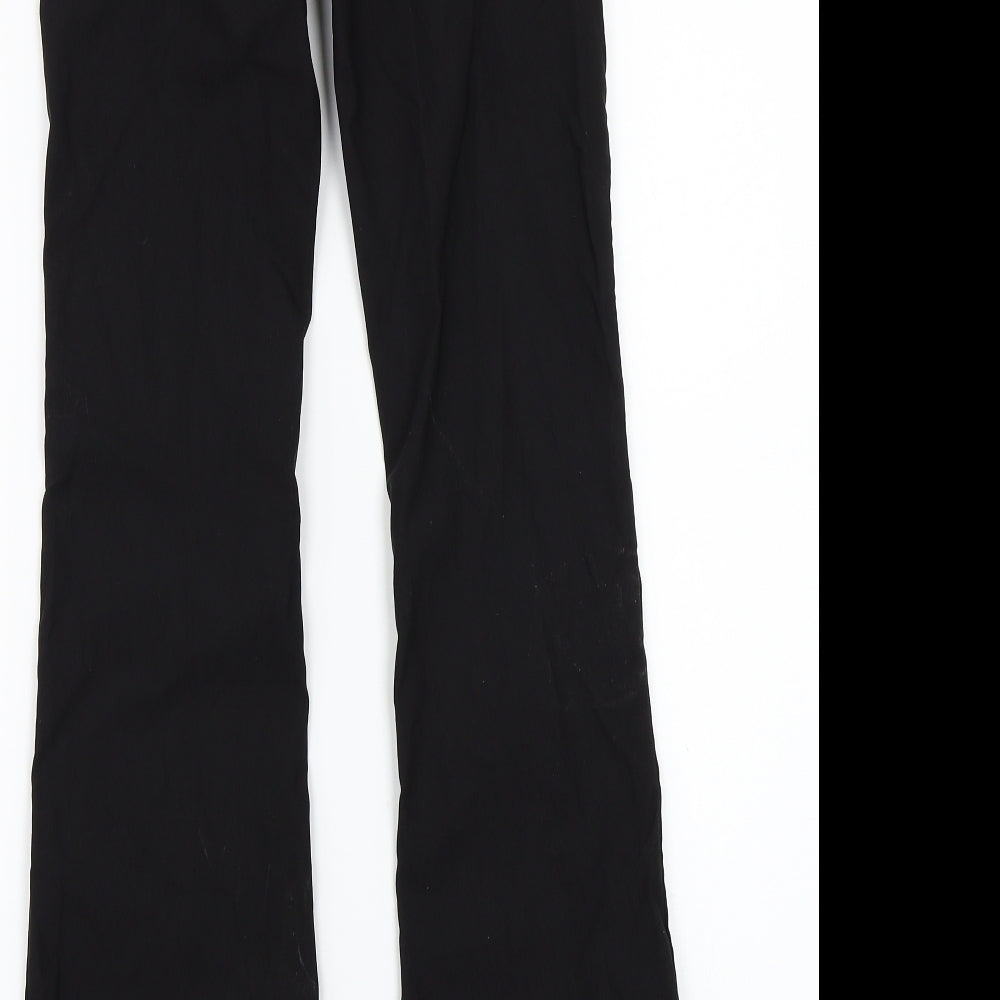 Preworn Womens Black Trousers Size M L27 in