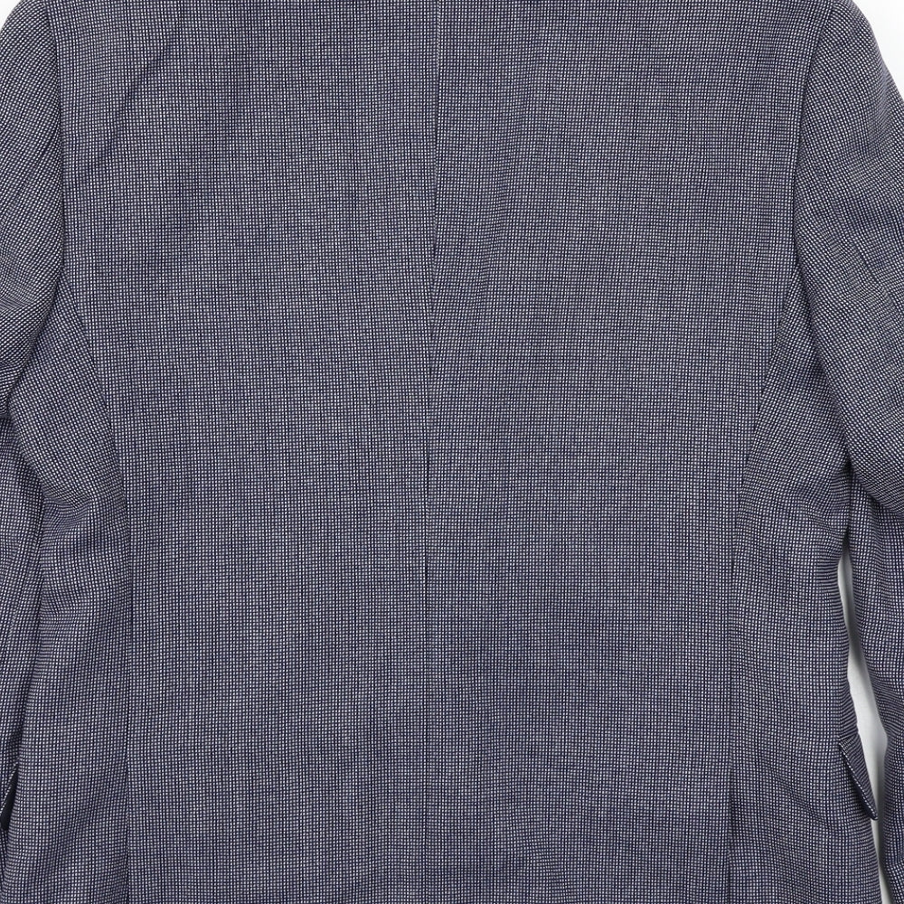Marks and Spencer Mens Blue Jacket Suit Jacket Size 38