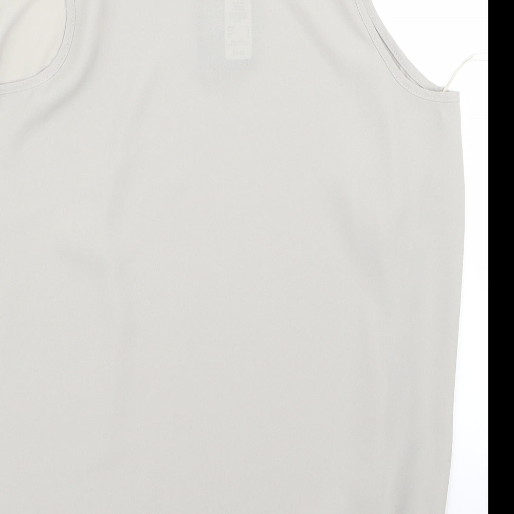 Atmosphere Womens Beige Basic Button-Up Size 16