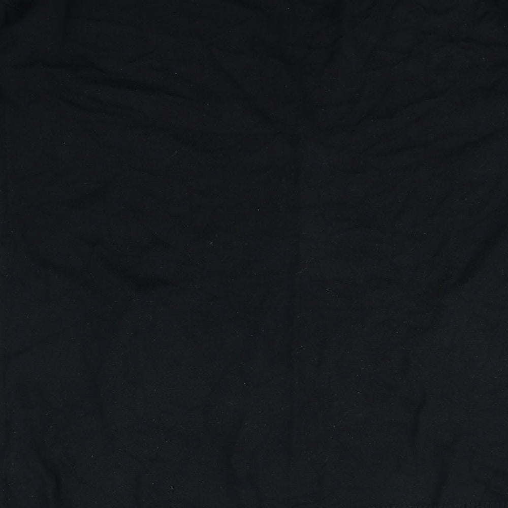 M&S Womens Black Cape Jumper Size 14