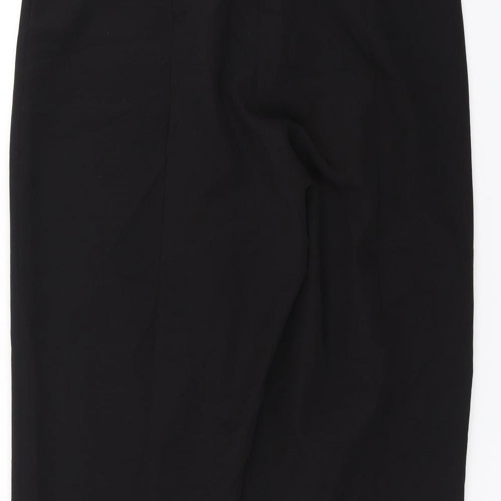 Topshop Womens Black Trousers Size 12 L24 in