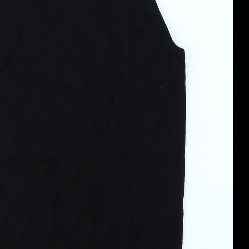 Atmosphere Womens Black Knit Basic Tank Size 8