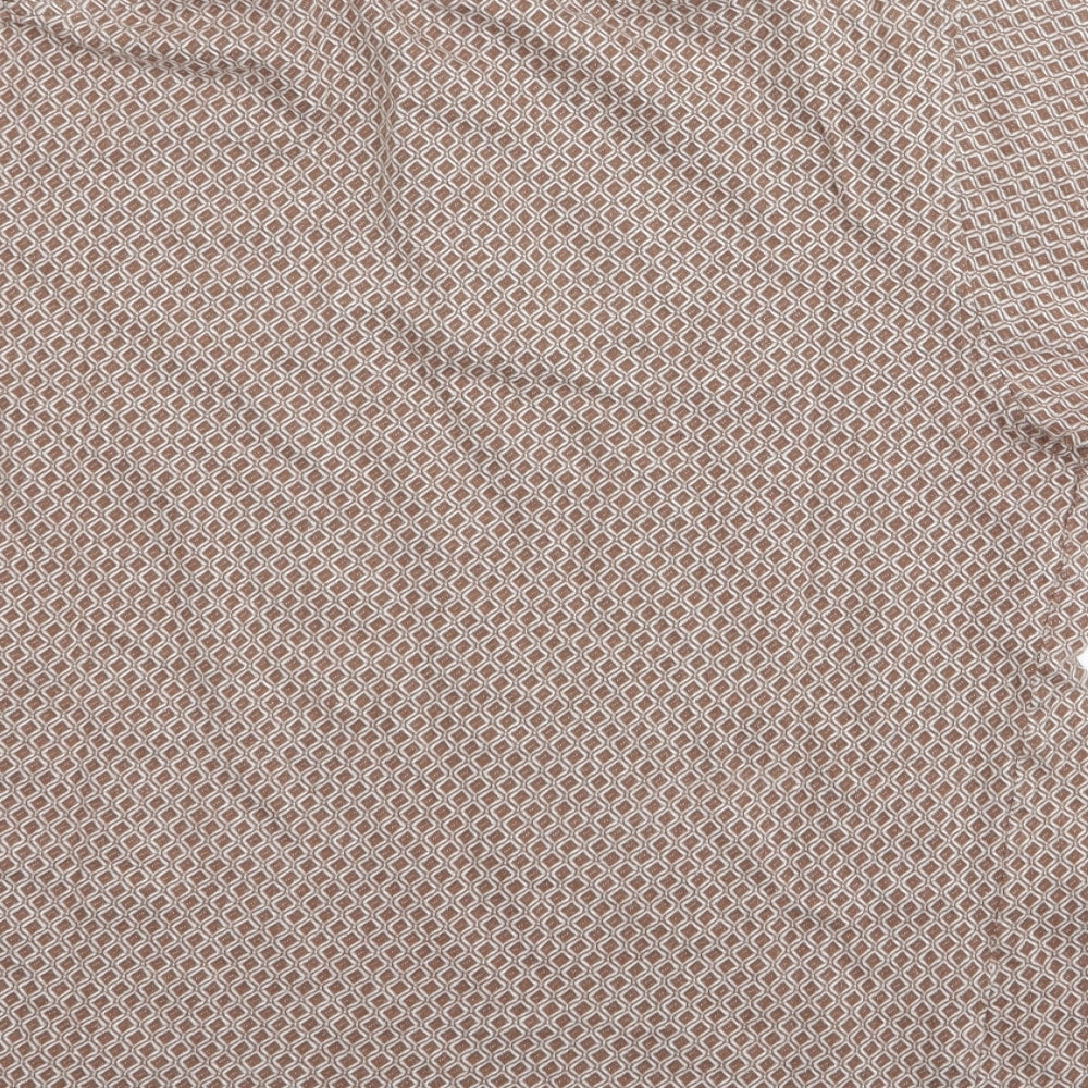 genmuir Mens Brown Polo Size M