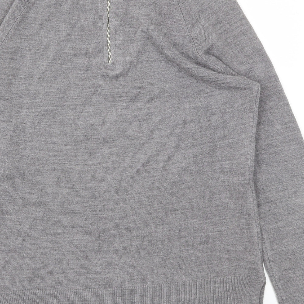 Primark Womens Grey Pullover Jumper Size 10