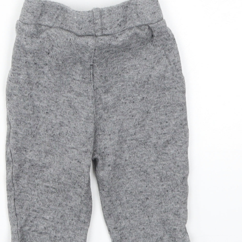 MINICLASIC Boys Grey Capri Trousers Size Newborn