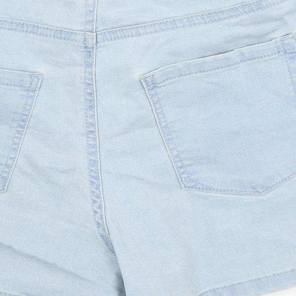 Denim Co Womens Blue Hot Pants Shorts Size 4