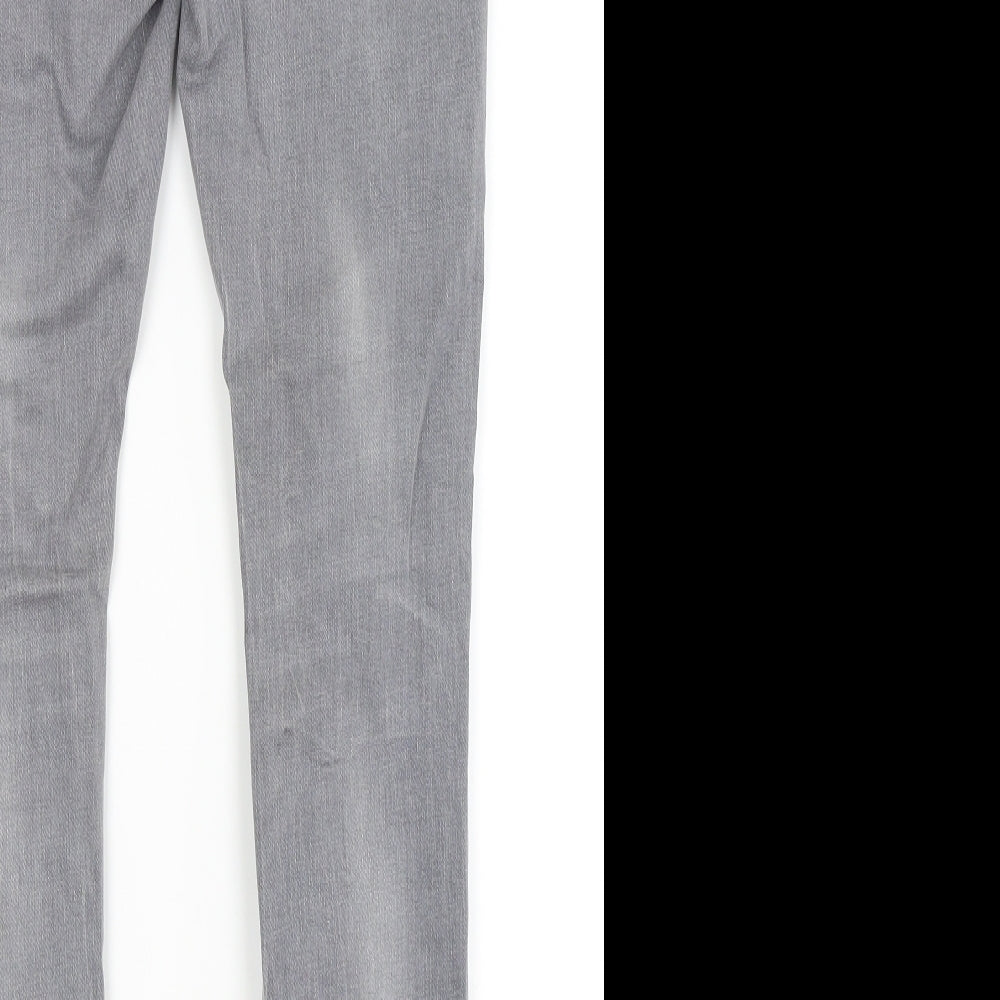 Denim Co Womens Grey Skinny Jeans Size 6 L28 in
