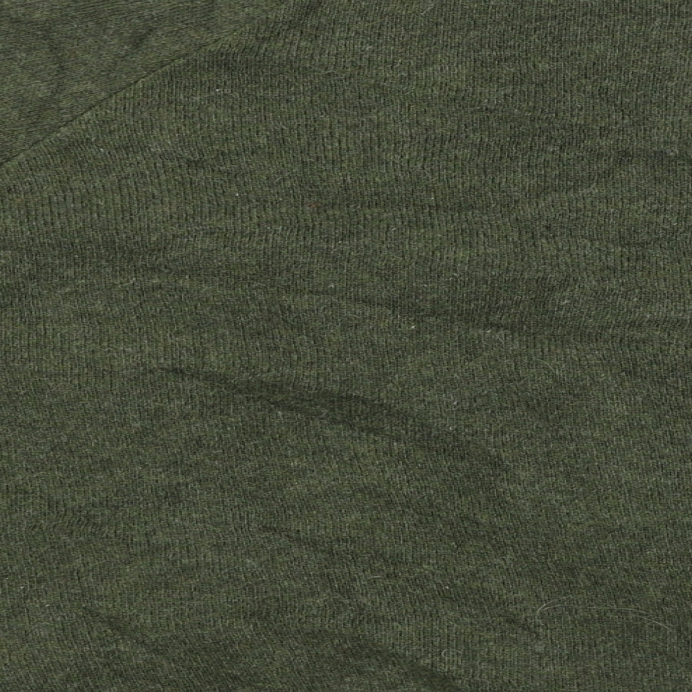 Chiaramente Womens Green Full Zip Jumper Size S