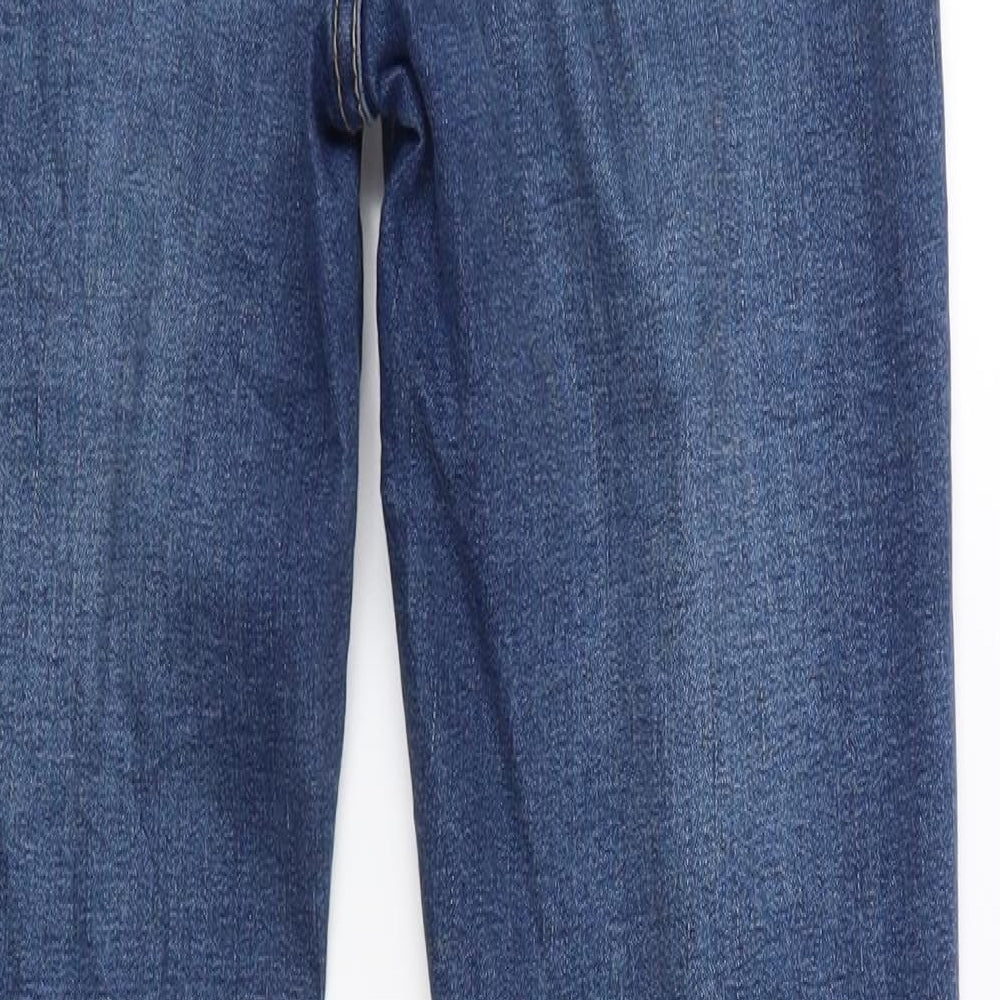Preworn Womens Blue Denim Skinny Jeans Size 25 in L26 in