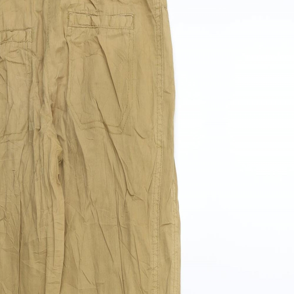 Promod Womens Brown Trousers Size 28 in L27 in