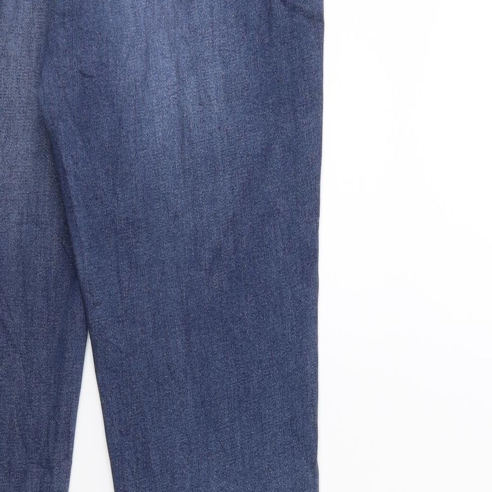 HOUSE OF LOLA Womens Blue Denim Jegging Jeans Size S L30 in