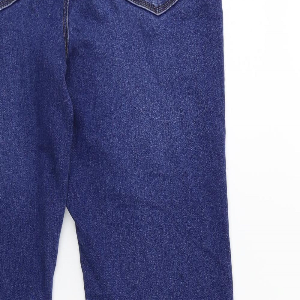 Denim & Co. Womens Black Denim Skinny Jeans Size 12 L27 in