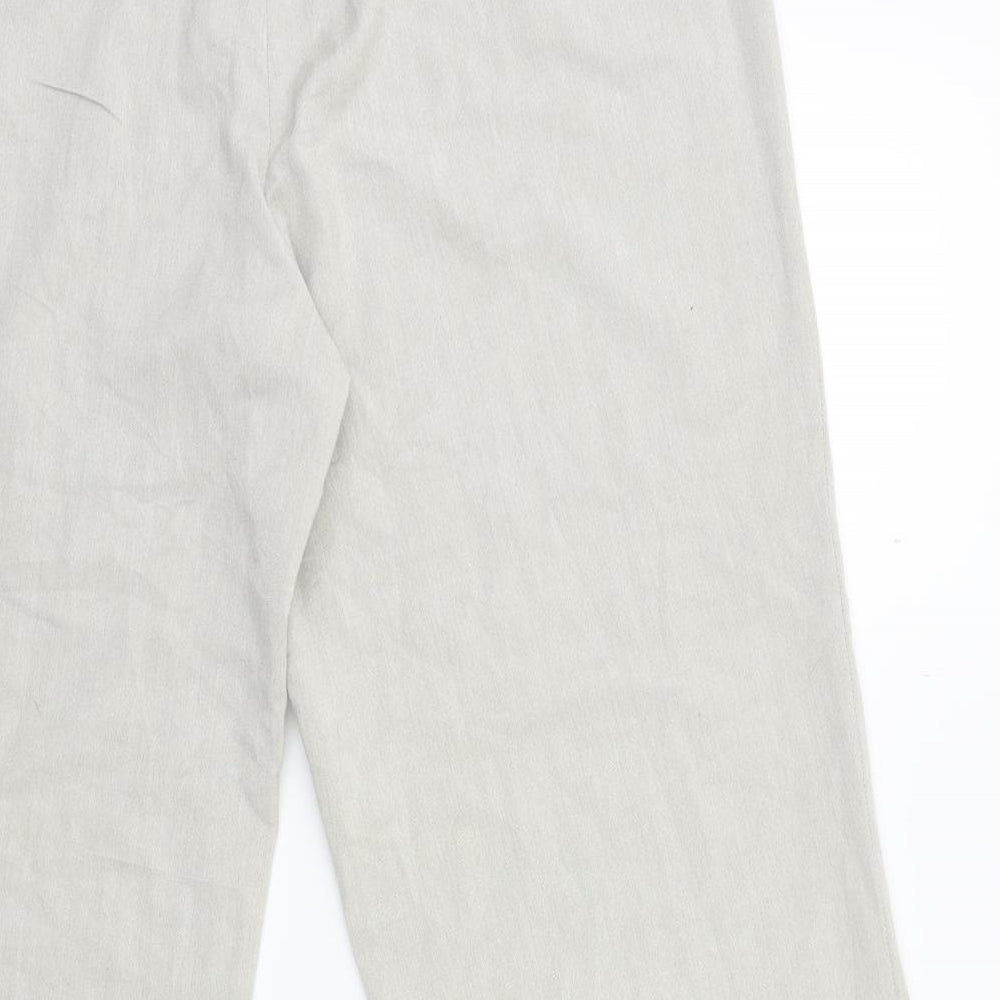 Preworn Womens Grey Trousers Size 20 L29 in