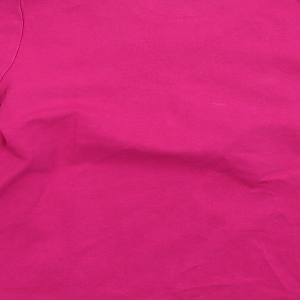 J Khaki Girls Pink Basic T-Shirt Size 5 Years