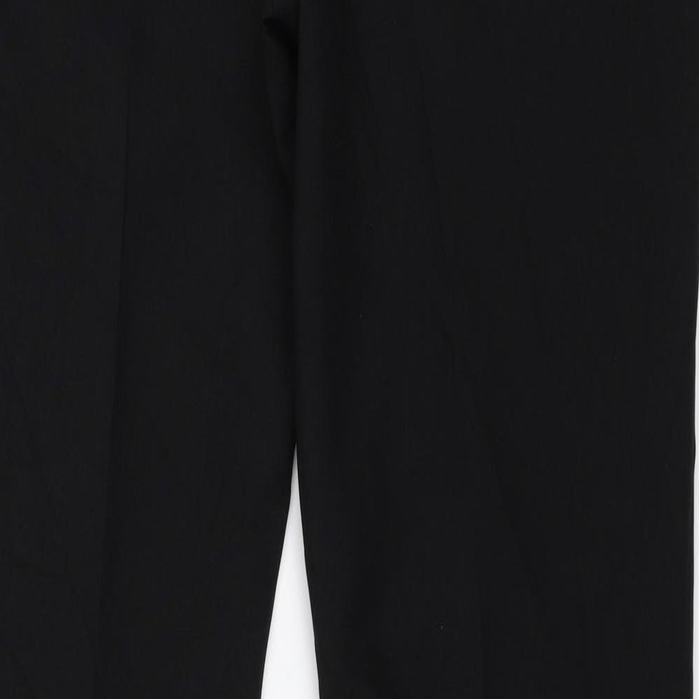 Primark Womens Black Trousers Size 14 L30 in