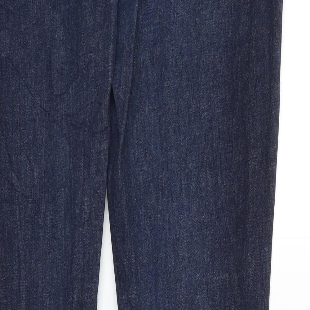 Stockholm Womens Blue Denim Straight Jeans Size 14 L28 in