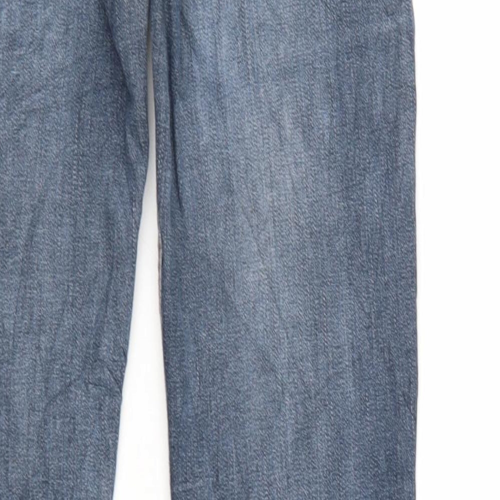 Stradavarius Womens Blue Denim Skinny Jeans Size 8 L28 in
