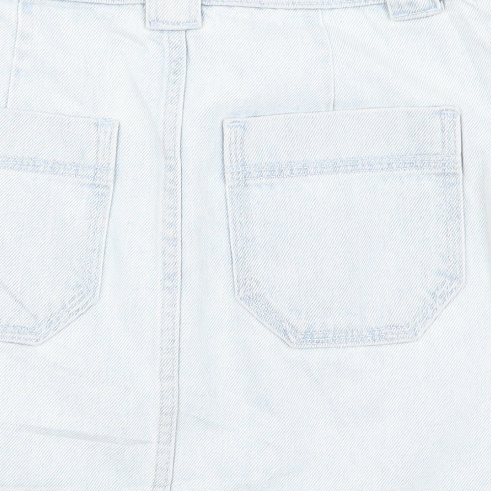 Topshop Womens Blue Straight & Pencil Set Size 6
