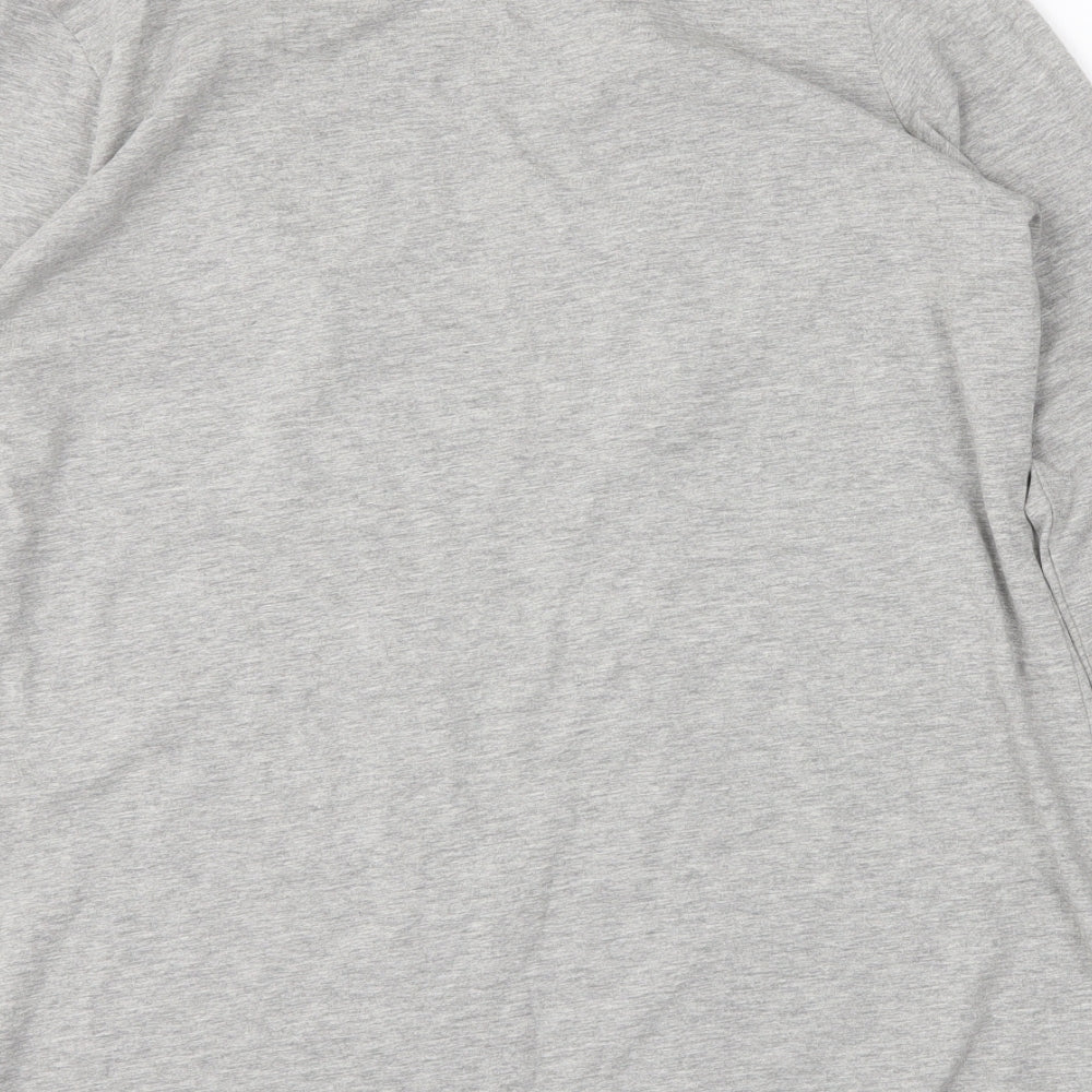 bpc Womens Grey Wrap Jumper Size M