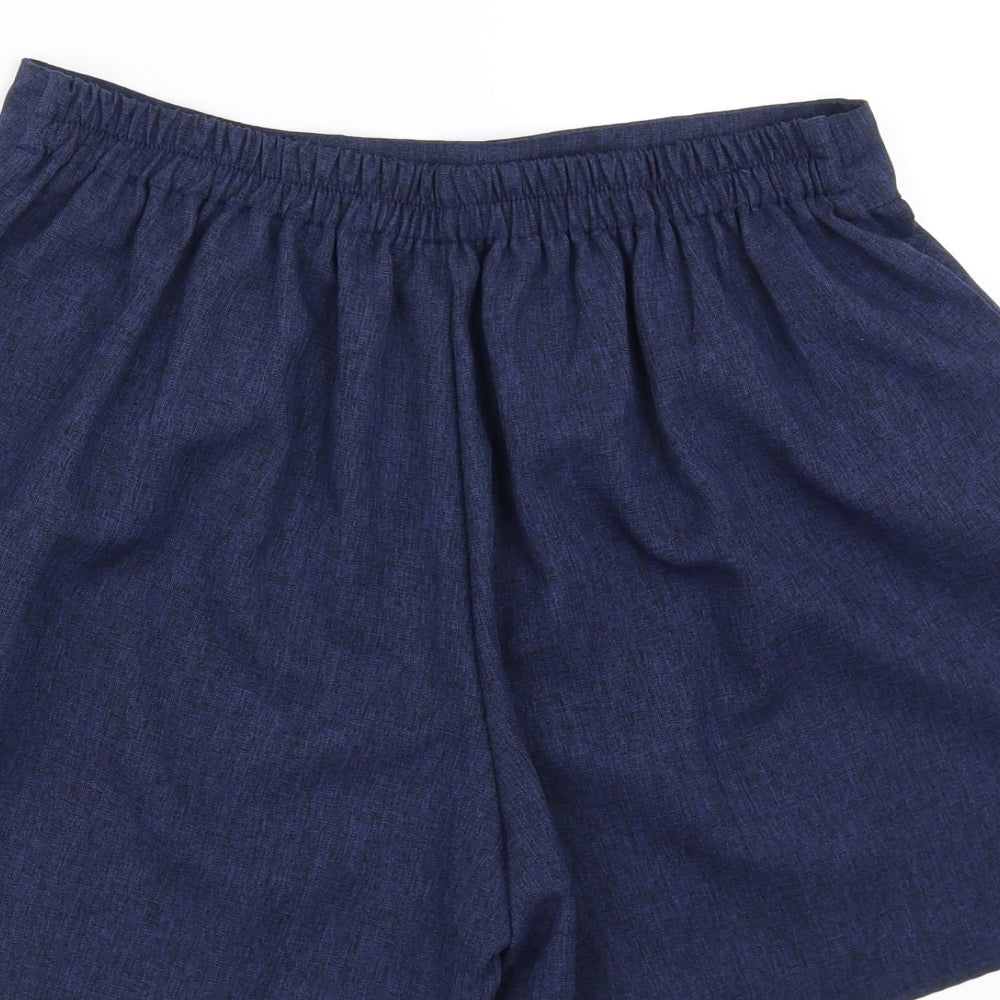 Preworn Womens Blue Hot Pants Shorts Size 3XL