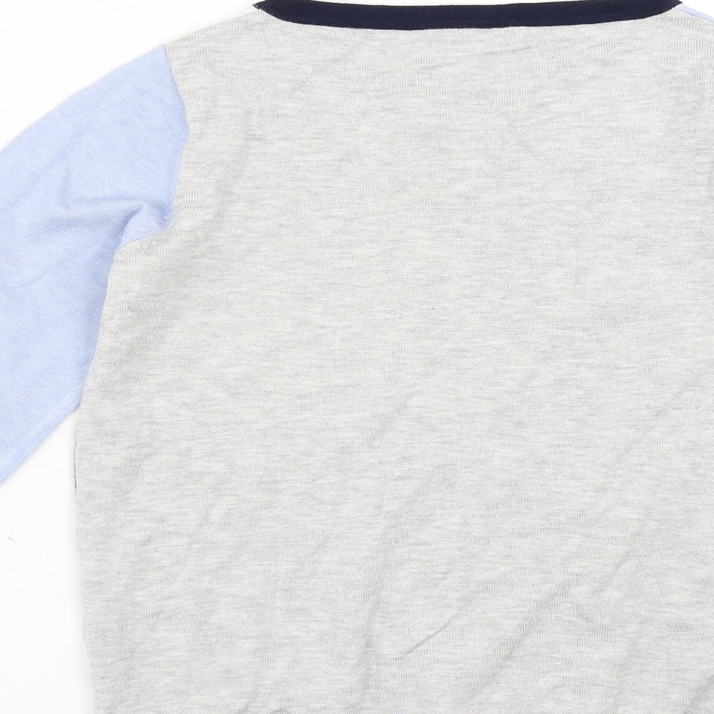 M&Co Womens Blue Pullover Jumper Size 10