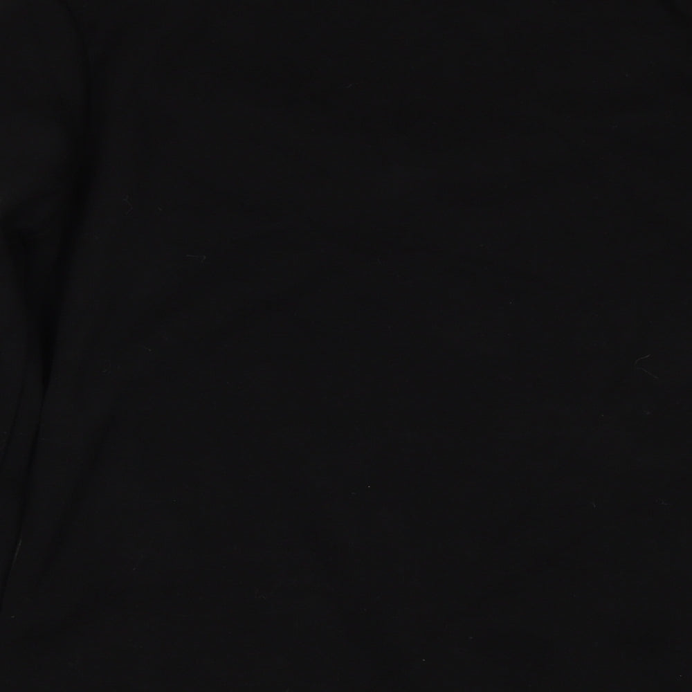 Preworn Girls Black Pullover Sweatshirt Size XL - Fleece lined