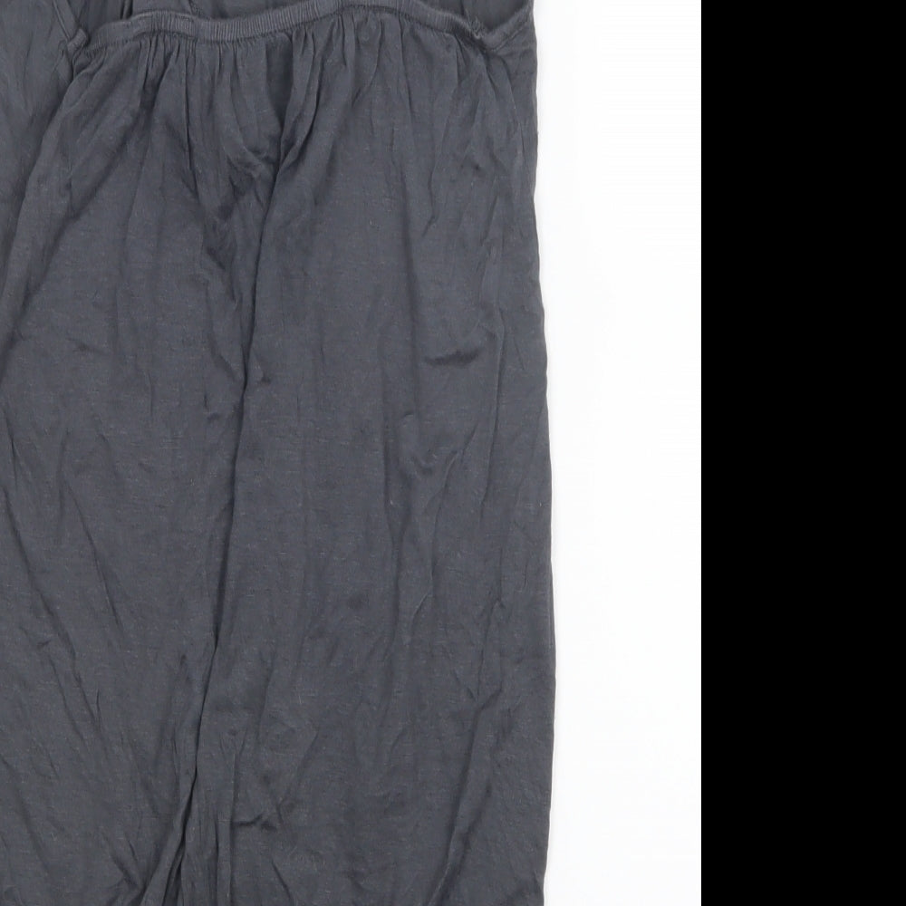 Pussycat London Womens Grey Basic T-Shirt Size S