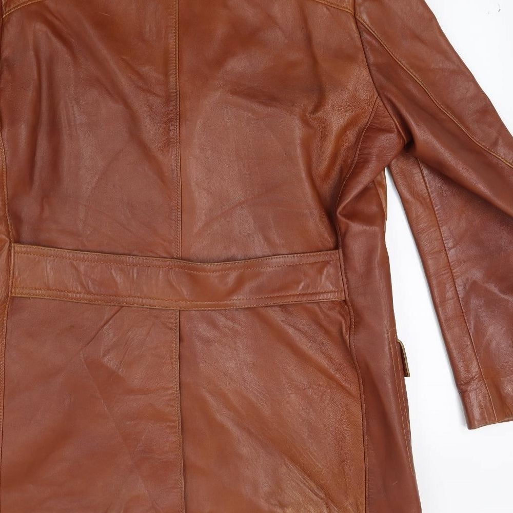 Flainwood of Nottingham Mens Brown Overcoat Coat Size 42