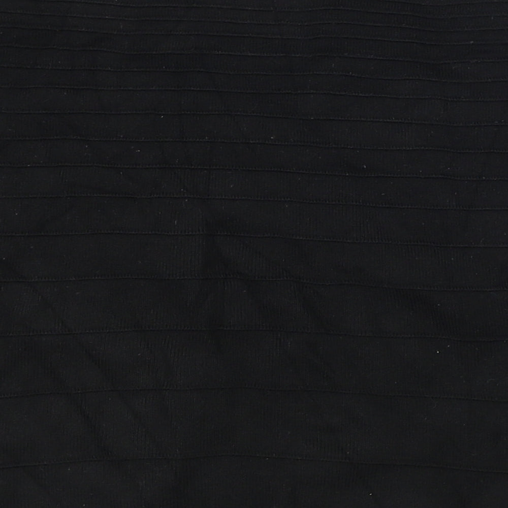 Promod Womens Black A-Line Skirt Size 26 in