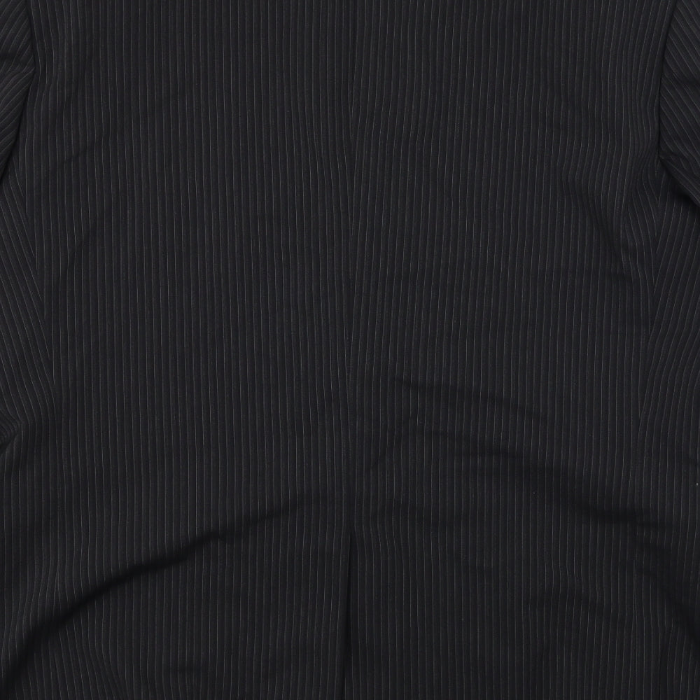 Peter Van Holland Mens Black Jacket Blazer Size 46