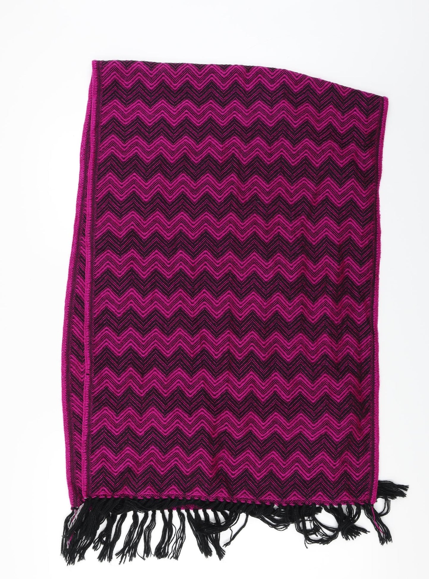 kunalpaca Womens Purple Herringbone Scarf