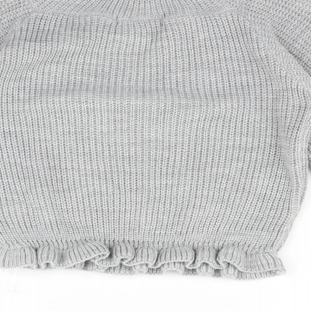 CAMERO ROSE Womens Grey Pullover Jumper Size M