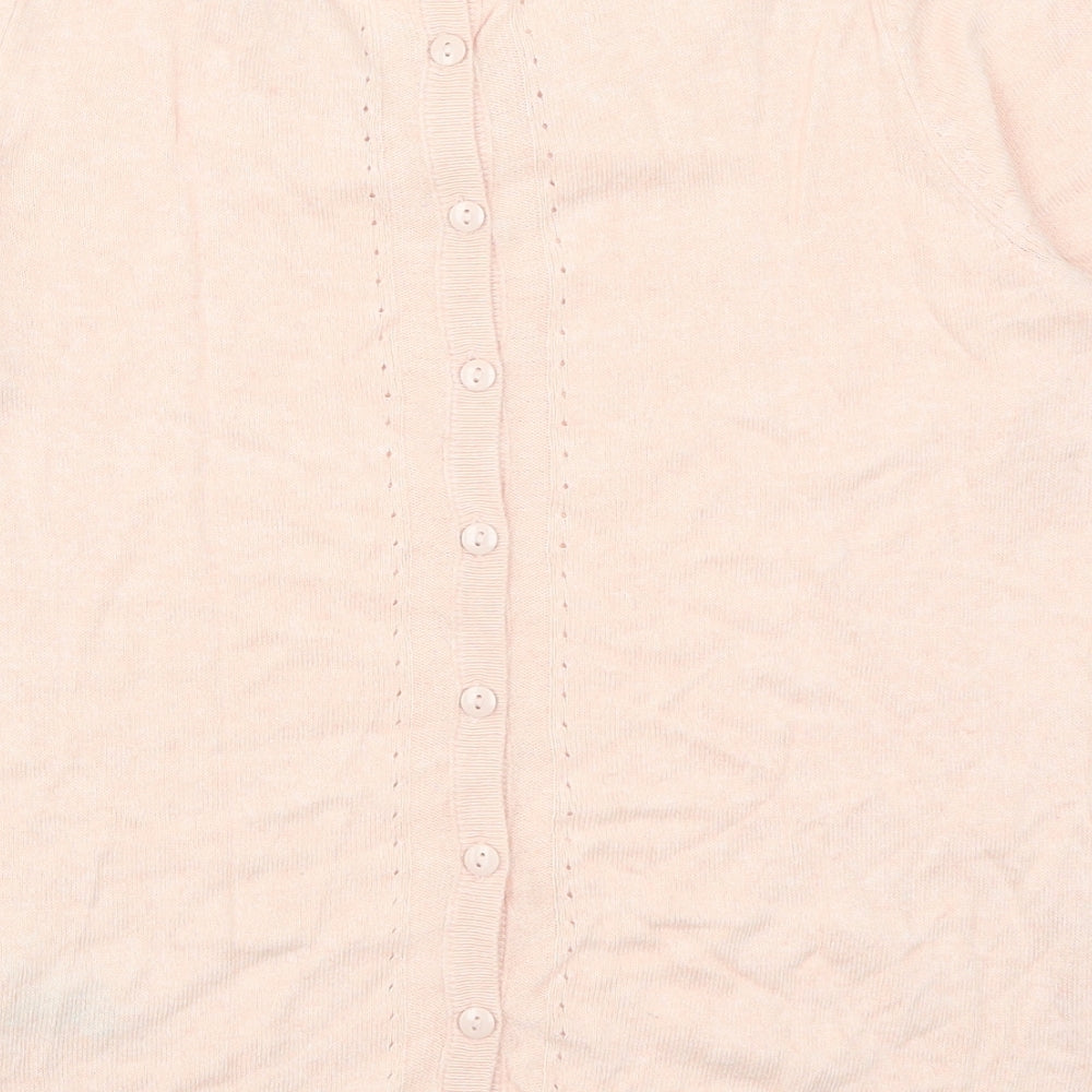 Marks and Spencer Womens Pink Pullover Jumper Size 8