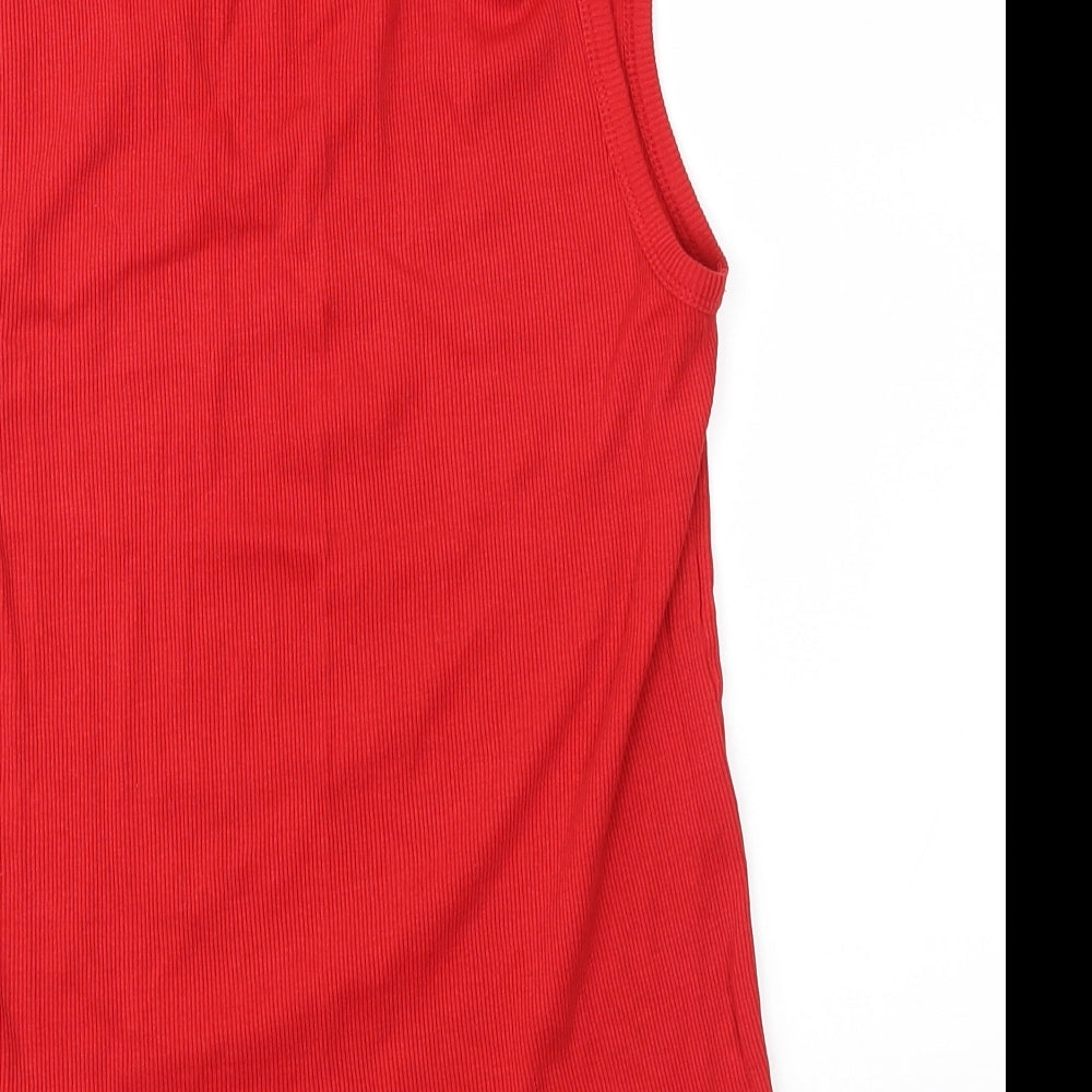 Propeller Womens Red Basic Tank Size M