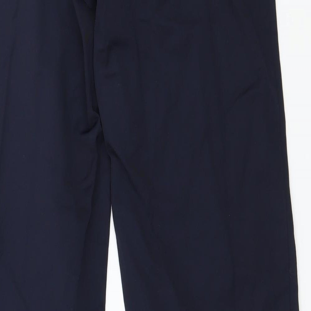 Pants Womens Blue Trousers Size 8 L29 in