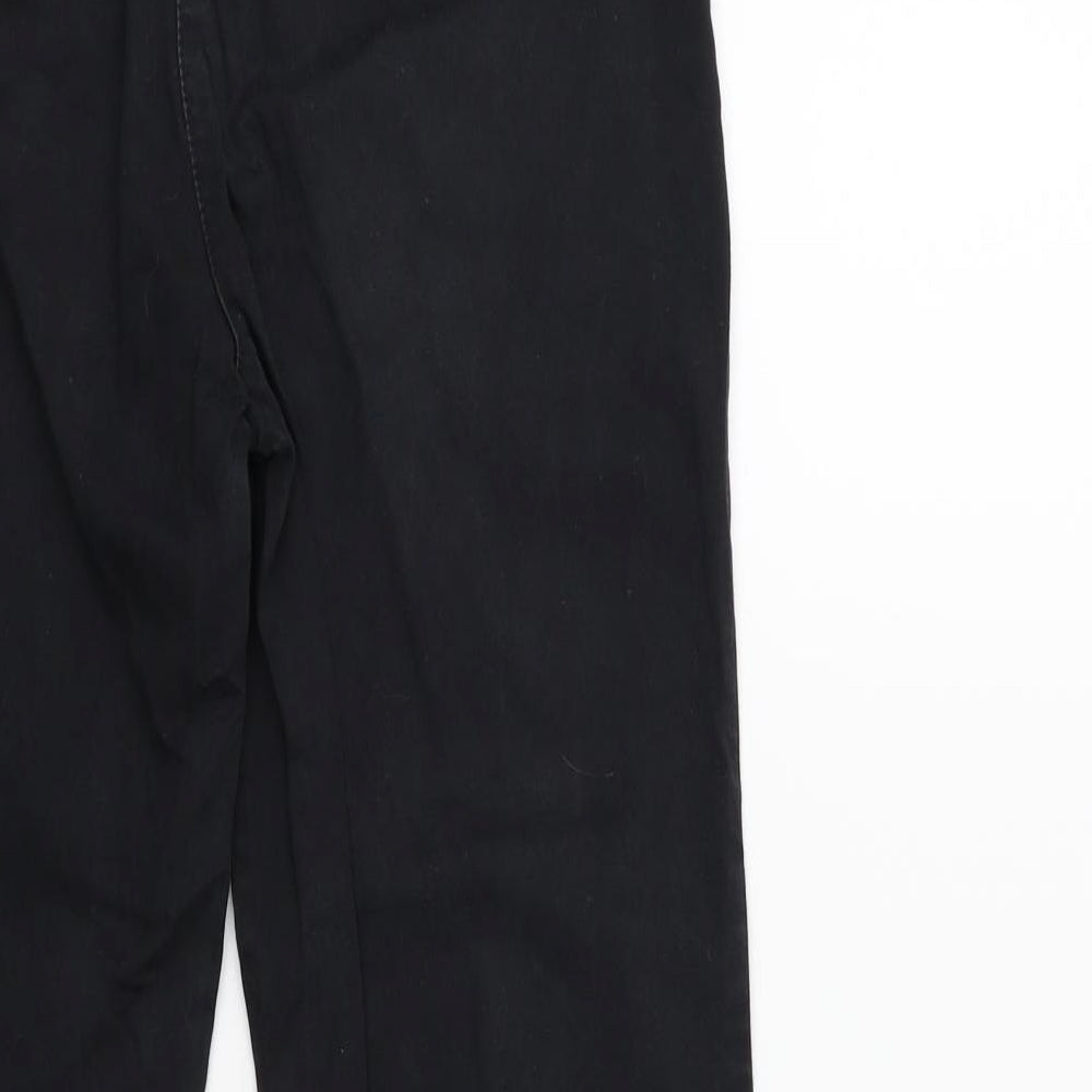 NEXT Womens Black Trousers Size 28 in L23 in