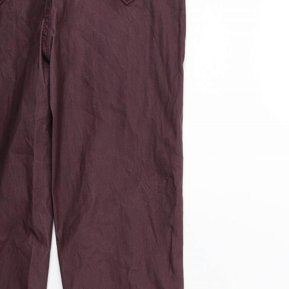 villa Womens Brown Denim Skinny Jeans Size M L31 in