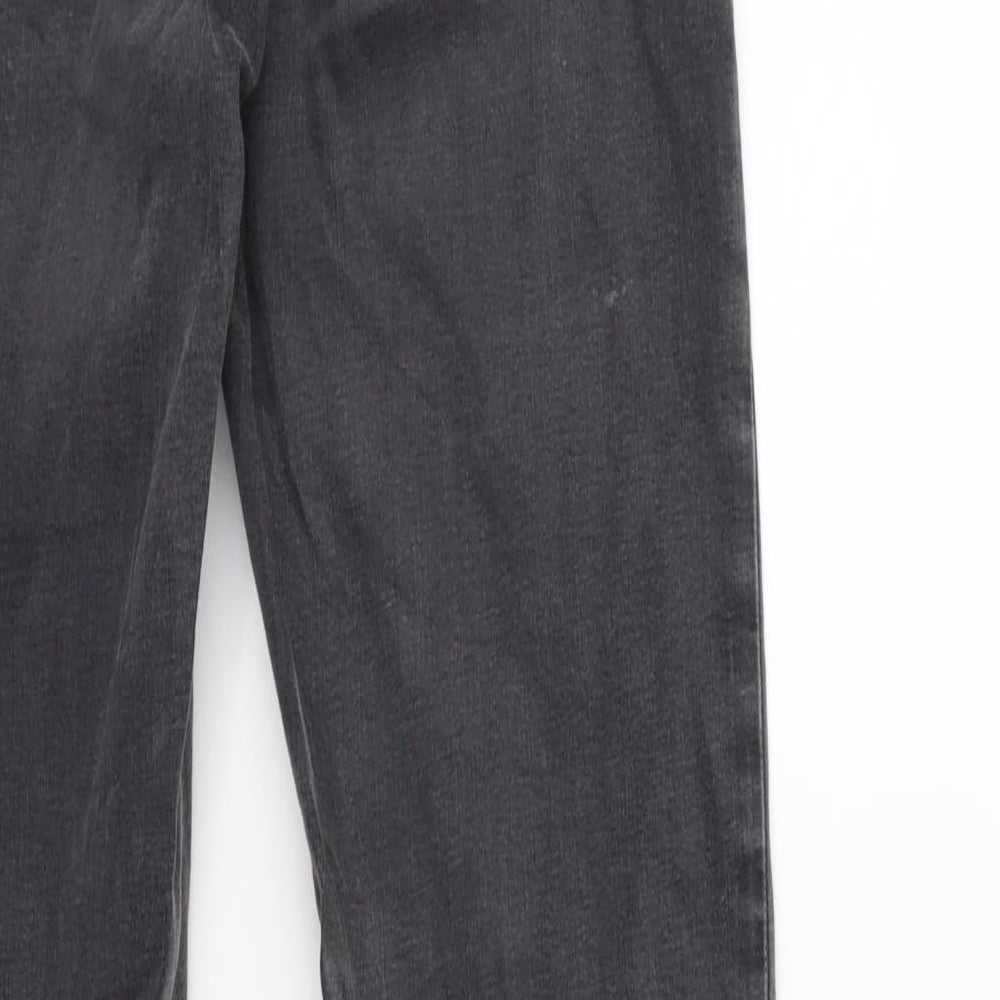 Preworn Womens Grey Denim Skinny Jeans Size 26 in L31 in