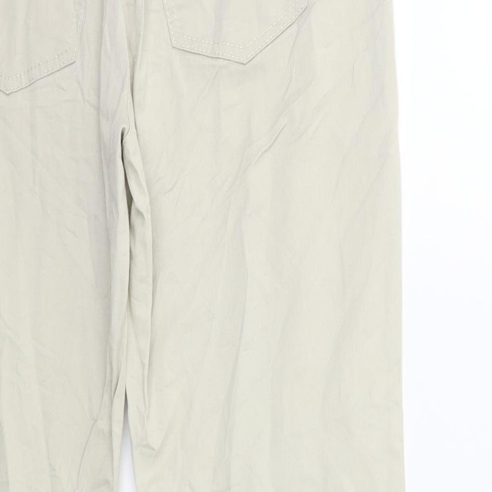 Gerry Weber Womens Beige Trousers Size 30 in L26 in