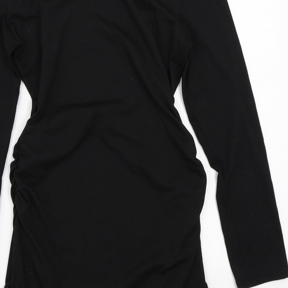 Ethan & cocoa Womens Black A-Line Size M