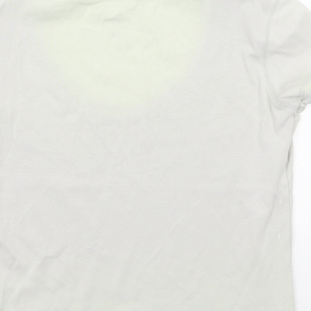 Marks and Spencer Womens Grey Basic T-Shirt Size 12